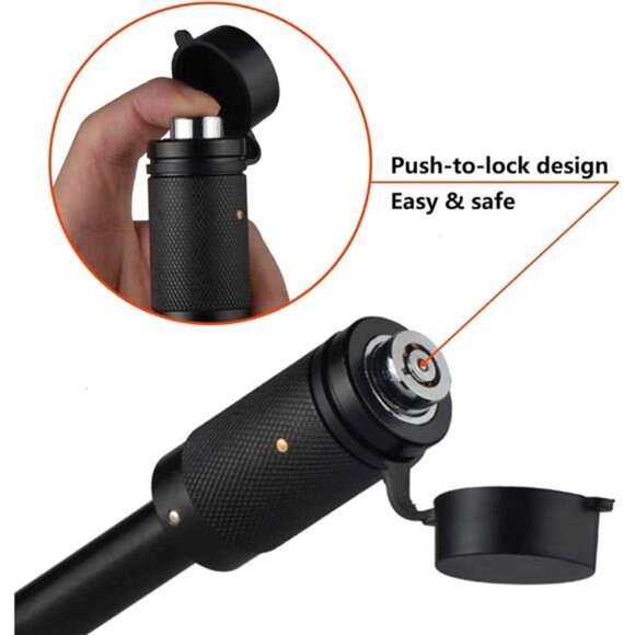 American Flag Metal Trailer Hitch Cover for 2 inch Receivers（with 5/8-Inch Pin) - Picture 5 of 8